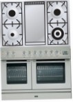ILVE PDL-100F-VG Stainless-Steel Кухонна плита, тип духової шафи: газова, тип вручений панелі: газова
