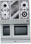 ILVE PDL-90V-VG Stainless-Steel Virtuvės viryklė, tipo orkaitės: elektros, tipo kaitlentės: kartu