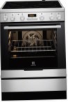 Electrolux EKC 6430 AOX Kitchen Stove, type of oven: electric, type of hob: electric
