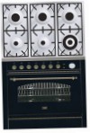 ILVE P-906N-VG Matt Kitchen Stove, type of oven: gas, type of hob: gas