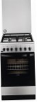 Zanussi ZCK 955221 X Kitchen Stove, type of oven: electric, type of hob: gas