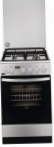 Zanussi ZCK 955311 X Kitchen Stove, type of oven: electric, type of hob: gas
