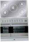 ILVE PDFI-90-MP Stainless-Steel Kitchen Stove, type of oven: electric, type of hob: electric