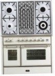 ILVE MD-100BD-VG Antique white Kitchen Stove, type of oven: gas, type of hob: gas