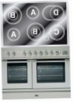 ILVE PDLE-100-MW Stainless-Steel Kitchen Stove, type of oven: electric, type of hob: electric