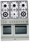 ILVE PDL-1006-MW Stainless-Steel Kitchen Stove, type of oven: electric, type of hob: gas