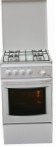 Flama AK1411-W 厨房炉灶, 烘箱类型: 电动, 滚刀式: 气体