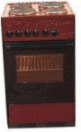 Лысьва ЭП-411 BN Stufa di Cucina, tipo di forno: elettrico, tipo di piano cottura: elettrico