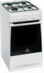 Indesit KN 3G2 (W) Kompor dapur, jenis oven: gas, jenis hob: gas