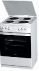 Gorenje E 63102 BW Estufa de la cocina, tipo de horno: eléctrico, tipo de encimera: eléctrico