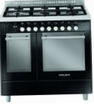 Glem MD922CBL Fornuis, type oven: elektrisch, type kookplaat: gas