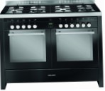 Glem MDW80CBL Kitchen Stove, type of oven: electric, type of hob: gas