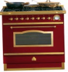 Restart ELG302 Dapur, jenis ketuhar: elektrik, jenis hob: gas