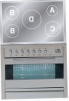 ILVE PFI-90-MP Stainless-Steel Virtuves Plīts, Cepeškrāsns tips: elektrības, no plīts tips: elektrības