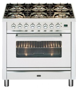 características Estufa de la cocina ILVE PW-906-VG Stainless-Steel Foto