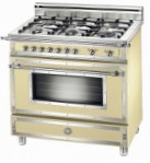 BERTAZZONI H36 6 MFE CR štedilnik, Vrsta pečice: električni, Vrsta kuhališča: plin