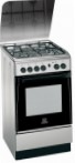 Indesit KN 3G21 (X) Kompor dapur, jenis oven: gas, jenis hob: gas