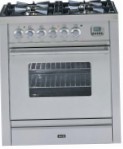 ILVE PW-70-MP Stainless-Steel Virtuves Plīts, Cepeškrāsns tips: elektrības, no plīts tips: gāze