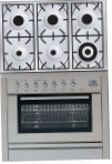 ILVE PL-906-VG Stainless-Steel Soba bucătărie, tipul de cuptor: gaz, Tip de plită: gaz