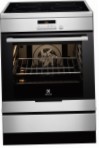 Electrolux EKI 96770 DX Kitchen Stove, type of oven: electric, type of hob: electric