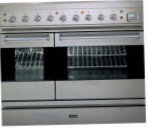 ILVE PD-90-MP Stainless-Steel Soba bucătărie, tipul de cuptor: electric, Tip de plită: gaz