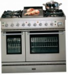 ILVE PD-90FL-MP Stainless-Steel Kitchen Stove, type of oven: electric, type of hob: gas
