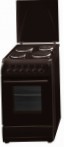 Erisson EE50/55S BN Кухонна плита, тип духової шафи: електрична, тип вручений панелі: електрична