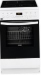 Zanussi ZCV 9553G1 W Kitchen Stove, type of oven: electric, type of hob: electric
