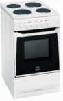 Indesit KN 3E1 (W) Kompor dapur, jenis oven: listrik, jenis hob: listrik
