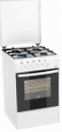 Flama АK1414-W 厨房炉灶, 烘箱类型: 电动, 滚刀式: 气体