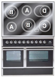 Характеристики Кухонна плита ILVE QDCE-100W-MP Matt фото