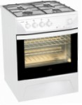 DARINA D GM141 014 W Fornuis, type oven: gas, type kookplaat: gas