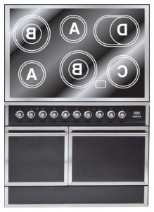 характеристики Кухонная плита ILVE QDCE-100-MP Matt Фото