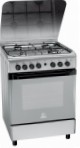 Indesit I5GSH0AG (X) Estufa de la cocina, tipo de horno: eléctrico, tipo de encimera: gas