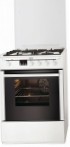 AEG 35146TG-WN Fornuis, type oven: gas, type kookplaat: gas