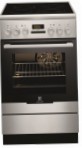 Electrolux EKC 954508 X Kompor dapur, jenis oven: listrik, jenis hob: listrik