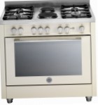 Ardesia PL 96GG42V CREAM Dapur, jenis ketuhar: gas, jenis hob: digabungkan