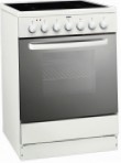 Zanussi ZCV 662 MW Kitchen Stove, type of oven: electric, type of hob: electric