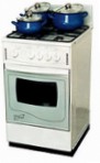 Лысьва ЭГ 401 WH Estufa de la cocina, tipo de horno: eléctrico, tipo de encimera: gas