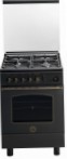 Ardesia D 662 RNS BLACK štedilnik, Vrsta pečice: plin, Vrsta kuhališča: plin