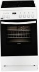 Zanussi ZCV 9553 H1W Kitchen Stove, type of oven: electric, type of hob: electric