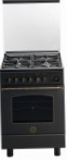 Ardesia D 667 RNS BLACK štedilnik, Vrsta pečice: električni, Vrsta kuhališča: plin