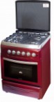RICCI RGC 6040 RD Kompor dapur, jenis oven: gas, jenis hob: gas