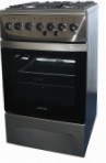 DARINA 1D1 GM241 014 XM Kompor dapur, jenis oven: gas, jenis hob: gas