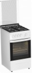 DARINA 1D1 GM241 008 W Fornuis, type oven: gas, type kookplaat: gas