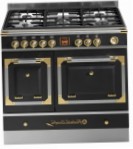 Fratelli Onofri IM 192.50 FEMW BK Kompor dapur, jenis oven: listrik, jenis hob: gas