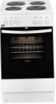 Zanussi ZCE 9540 G1W Кухонна плита, тип духової шафи: електрична, тип вручений панелі: електрична