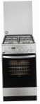 Zanussi ZCK 9553G1 X Kitchen Stove, type of oven: electric, type of hob: gas