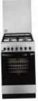 Zanussi ZCK 9552H1 X Kitchen Stove, type of oven: electric, type of hob: gas