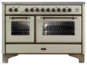 características Estufa de la cocina ILVE MD-1207-MP Antique white Foto